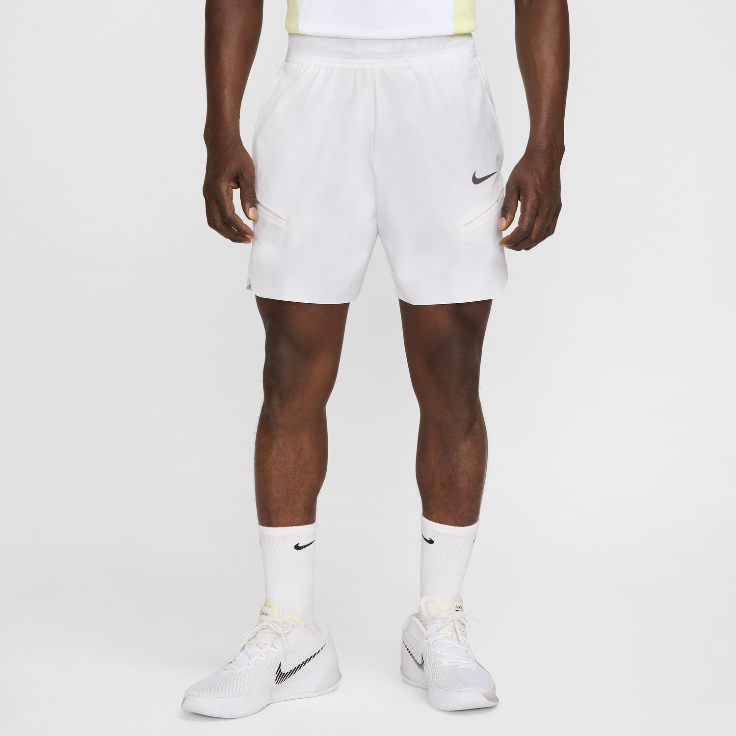 Šortky Nike NikeCourt Slam Dri-FIT Tennis Shorts Biela | FZ6899-100, 1