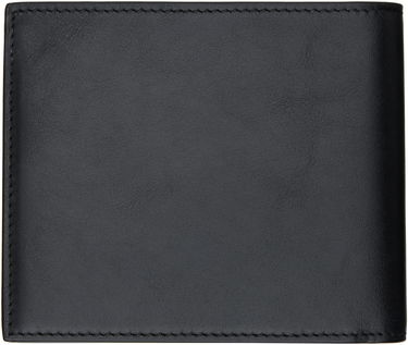 Peňaženka Balenciaga Black Leather Embroidered Logo Bifold Wallet Čierna | 8067512ABDN1000, 1
