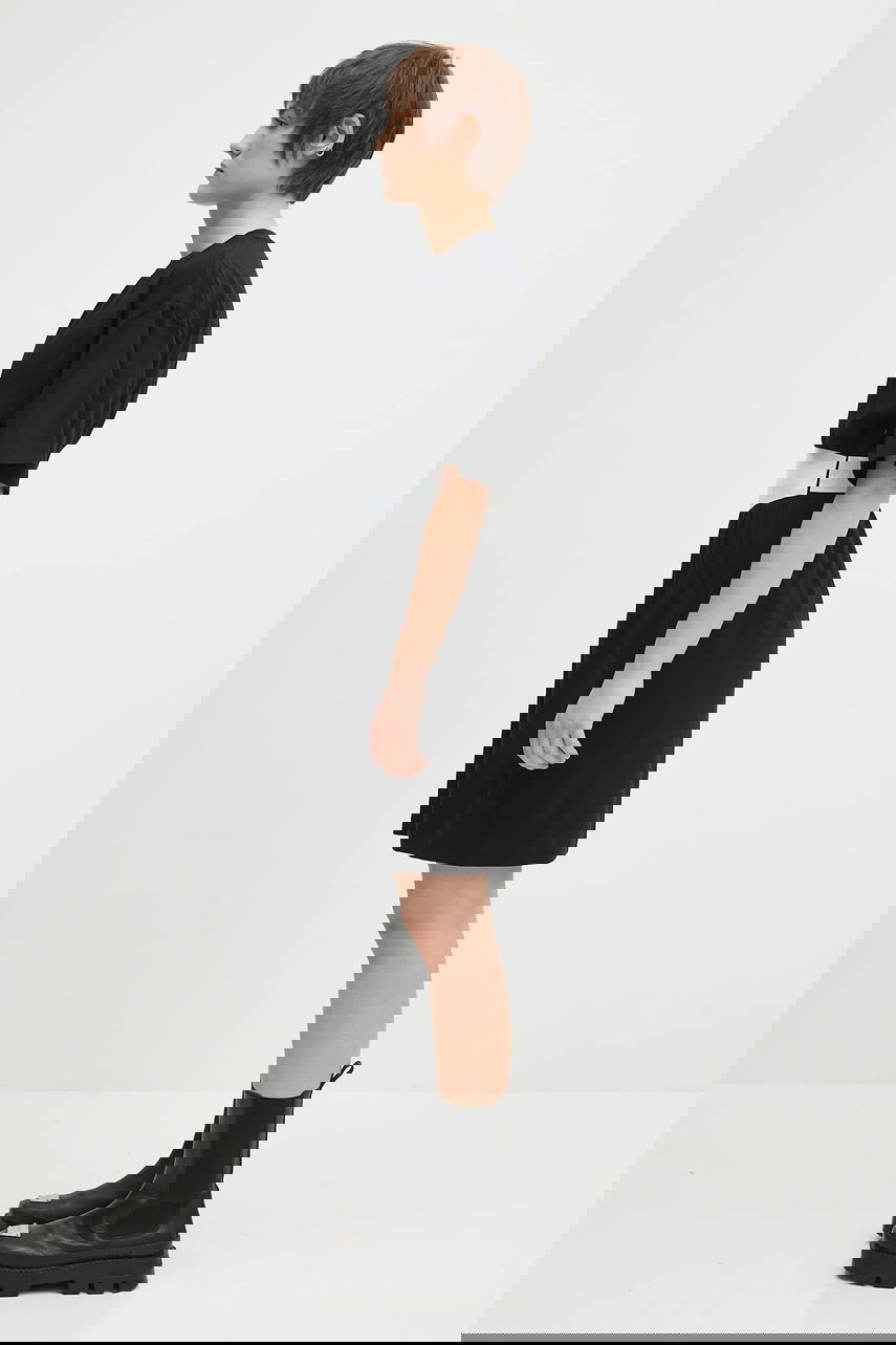 Šaty Maison Margiela MM6 Maison Margiela Mini Cotton T-Shirt Dress Čierna | S52DA0063, 1