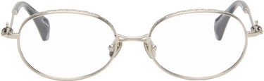 Slnečné okuliare Vivienne Westwood Vivienne Westwood Round Frame Optical Glasses with Orb Detail Metalická | VW302080054, 0
