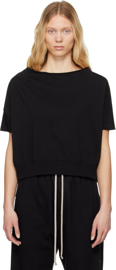Crop Top Rick Owens Rick Owens DRKSHDW Hollywood Dagger T-Shirt Čierna | DS01E3243 RN, 0