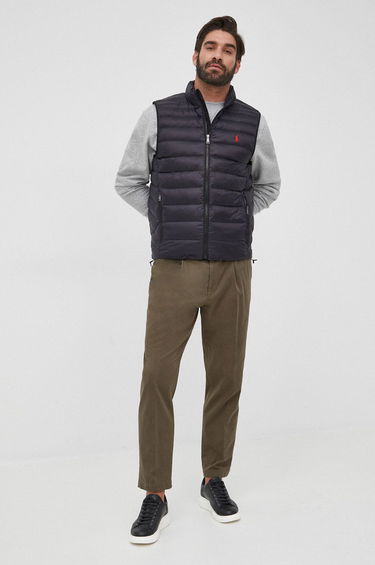 Vesta Polo by Ralph Lauren Recycled Lightweight Down Gilet Čierna | 710810898012, 0