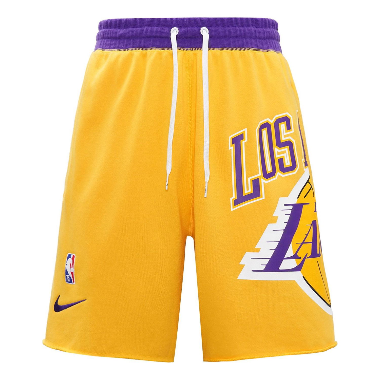 Šortky Nike Los Angeles Lakers Courtside Shorts Žltá | DB1956-728, 0