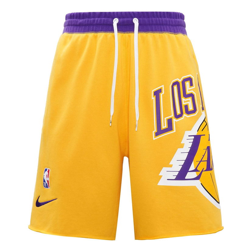 Šortky Nike Los Angeles Lakers Courtside Shorts Žltá | DB1956-728