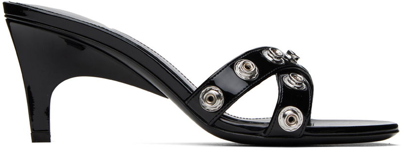 Doplnky The Attico Attico Cosmo Heeled Sandals Čierna | 241WS777 E056S