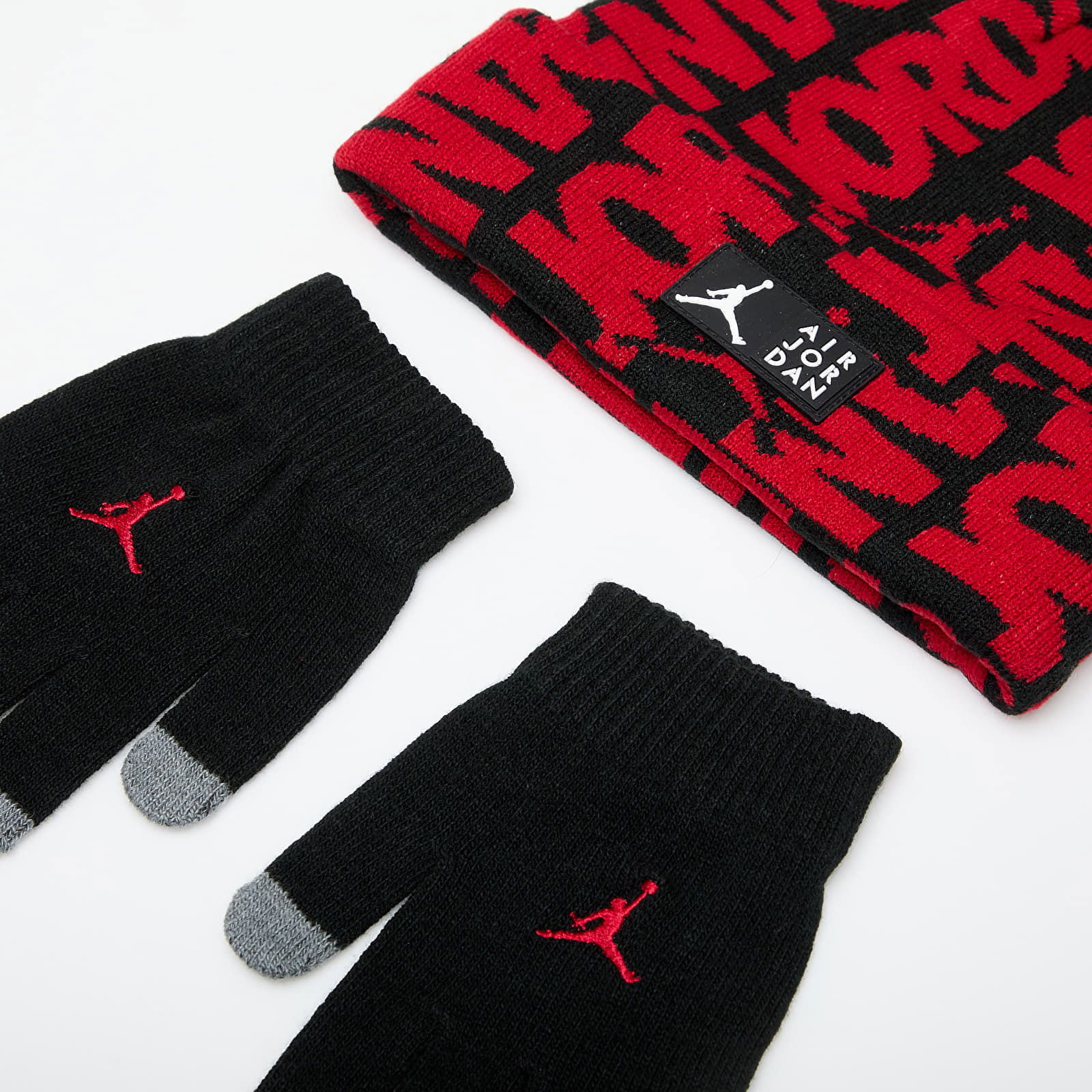 JAN AJ AOP BEANIE SET