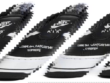 Tenisky a topánky Nike Supreme x Comme des Garçons SHIRT x Air Force 1 Low Čierna | AR7623-001, 3