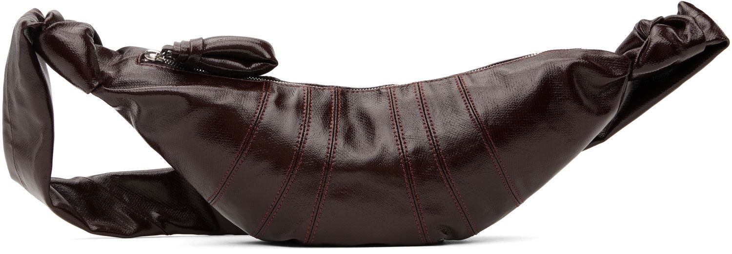 Ľadvinka LEMAIRE LEMAIRE Small Croissant Shoulder Bag Hnedá | BG0003 LF1329, 0