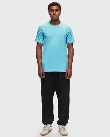 Tričko Comme des Garçons SHIRT Knit T-Shirt Blue Tyrkysová | FN-T005 Blue, 4