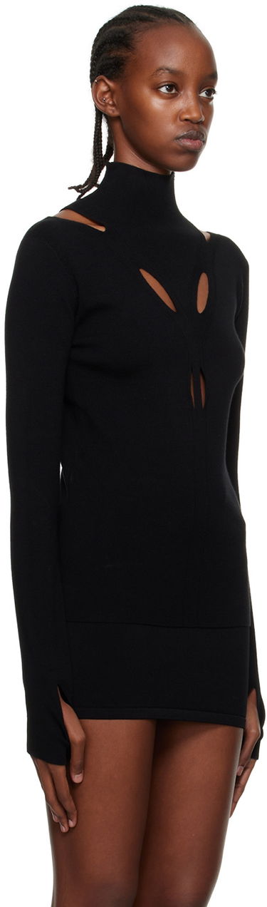 Sveter Dion Lee Cutout Turtleneck Top Biela | C7079P22, 4