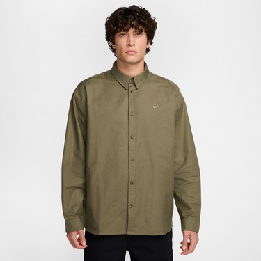 Košeľa Nike Nike Club Oxford Relaxed Long Sleeve Shirt Zelené | HM9590-222, 0