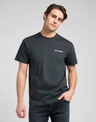 Tričko Lee Relaxed Fit Graphic T-Shirt Size XXL Čierna | 112370522, 0