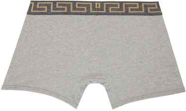 Boxerky Versace Greca Border Boxers Šedá | AU10028 A232741, 1