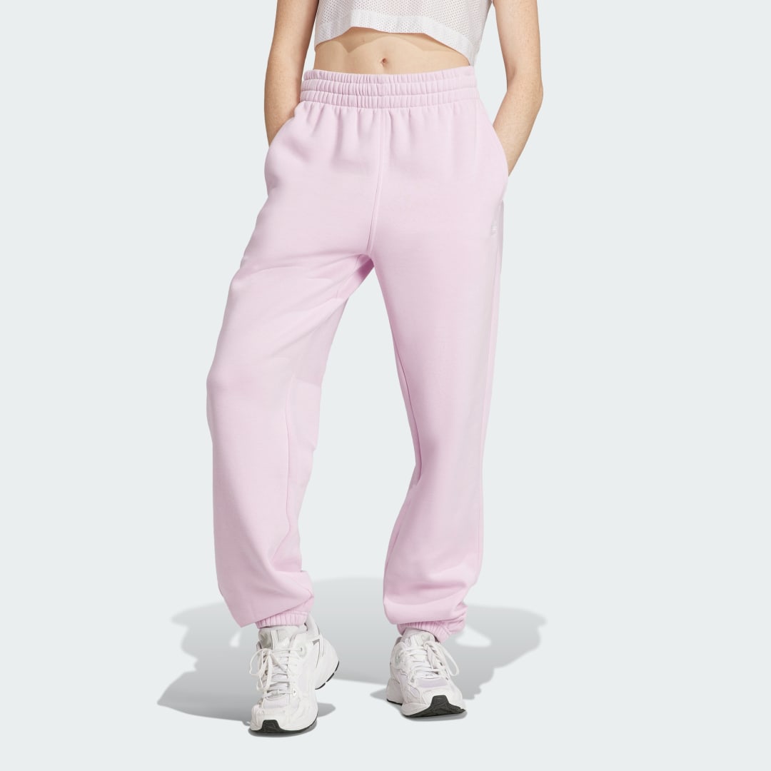Tepláky adidas Originals Essentials Fleece Pants Ružová | IJ9808, 1