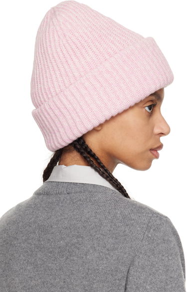 Kulicha GANNI Structured Rib Beanie Čierna | 5714667416047, 3