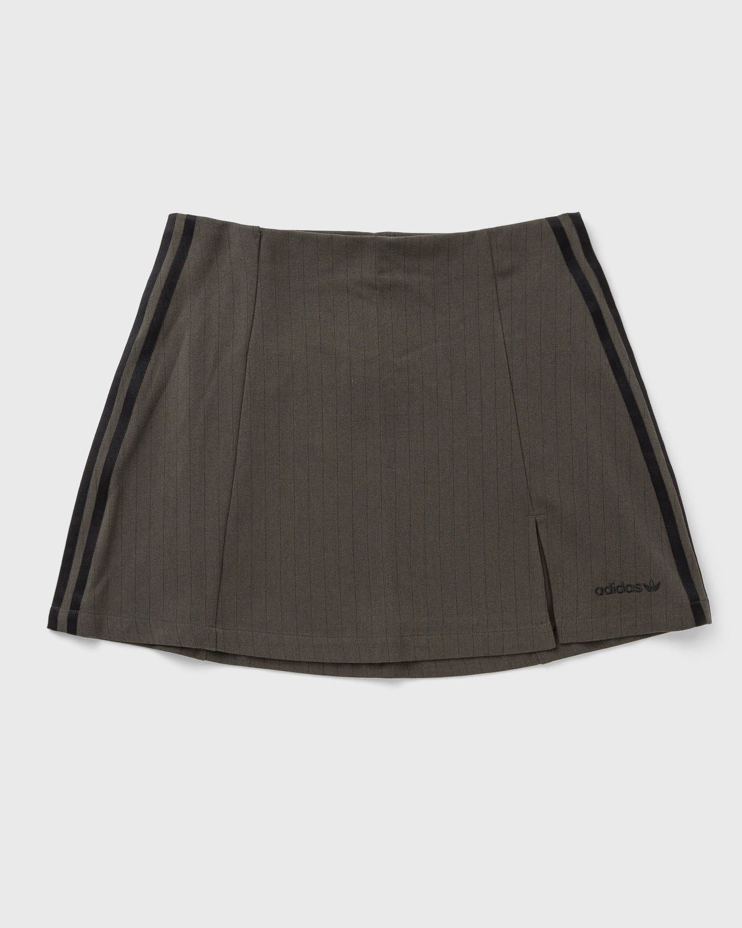 Sukňa adidas Originals Pinstripe Mini Skirt Zelené | JY3516, 0