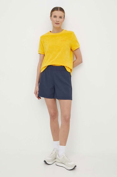 Šortky FJÄLLRÄVEN Fjallraven High Coast High Waist Shorts Navy | F87034.560, 1
