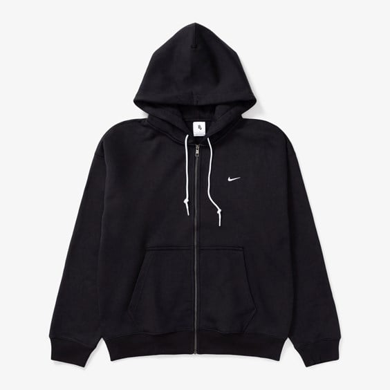 Mikina Nike Solo Swoosh Full-Zip Hoodie Čierna | DR0403-010, 0