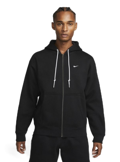 Mikina Nike Solo Swoosh Full-Zip Hoodie Čierna | DR0403-010