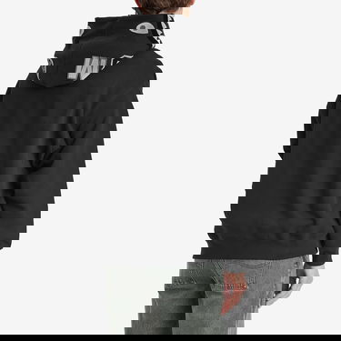 Mikina BAPE Shark Logo Relaxed Fit Pullover Hoodie Čierna | 001PPL301303M-BLK, 3