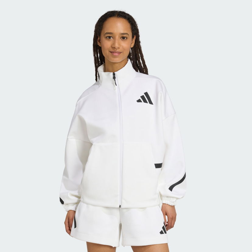 Bunda adidas Performance Z.N.E. Full-Zip Jacket Biela | JL7331
