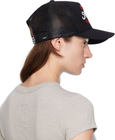 Šiltovka AMIRI AMIRI 'Club' Trucker Cap Čierna | AMHATR1036, 4