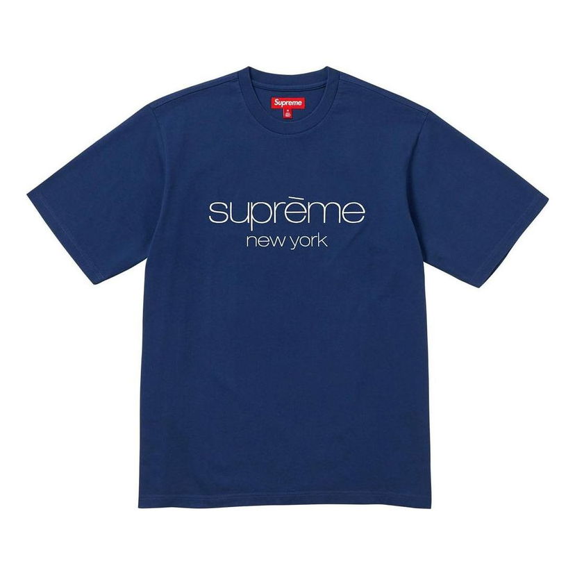Tričko Supreme Classic Logo Graphic T-Shirt Modrá | SUP-FW23-070
