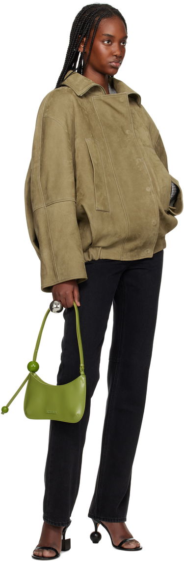 Taška cez rameno Jacquemus Jacquemus 'The Bisou Perle' Shoulder Bag Zelené | 23H233BA057-3128, 3