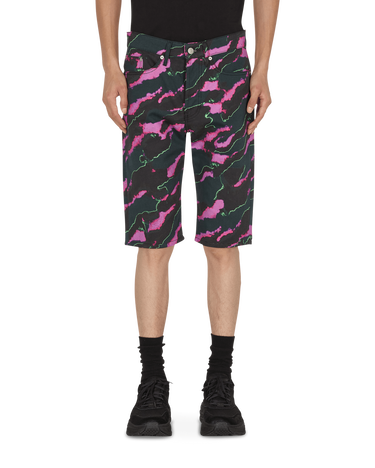 Šortky Dries Van Noten Len Lye Penna Tris Shorts Rôznofarebný | 211-22414-2021 304, 4