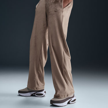 Nohavice Nike Sportswear Chill Knit Mid-Rise Velvet Pants Béžová | HJ0922-233, 3