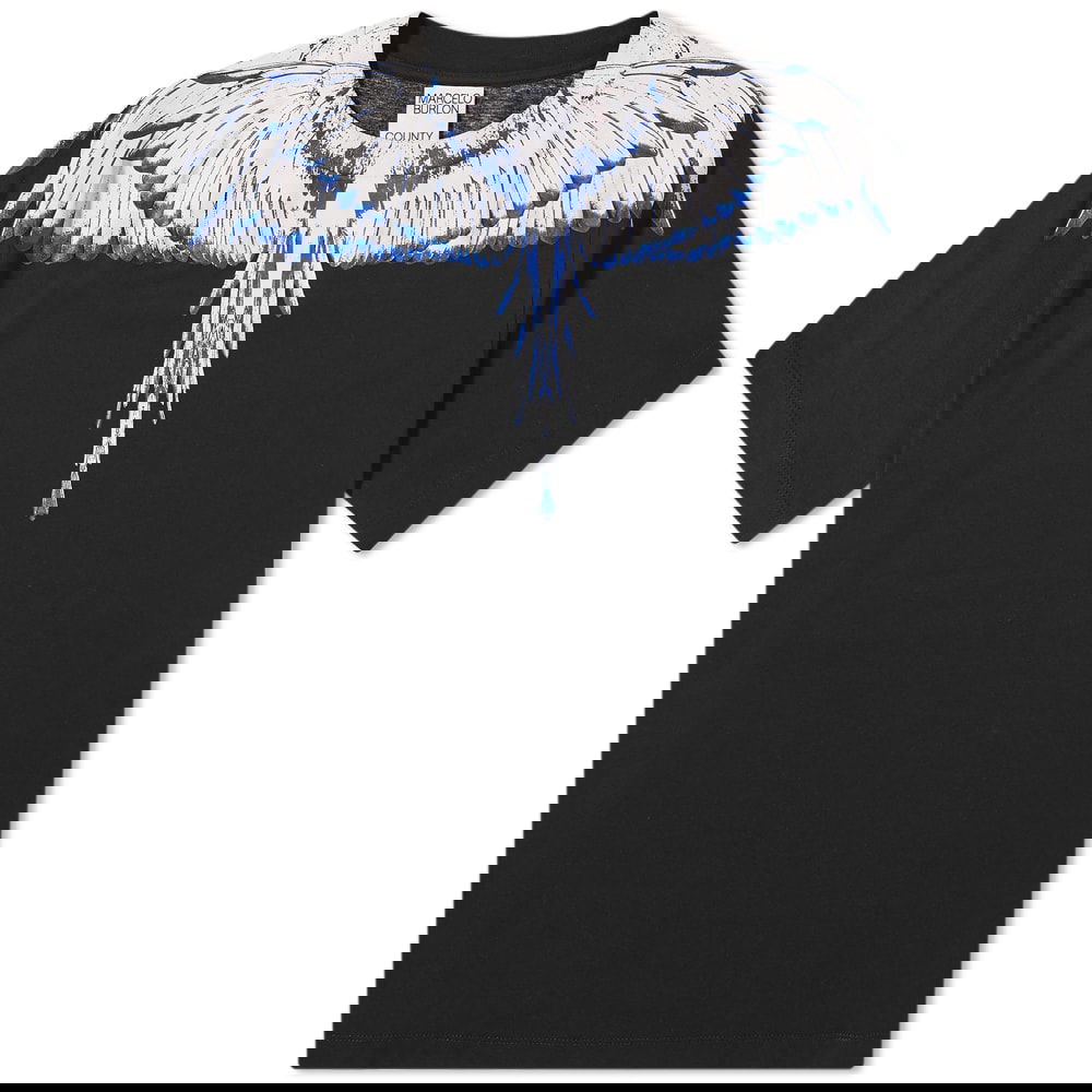 Tričko Marcelo Burlon Icons Wings Tee Čierna | CMAA018C99JER0011001, 0