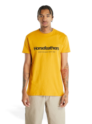 Tričko Horsefeathers Quarter T-Shirt Žltá | SM1178Q