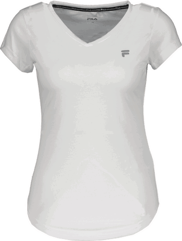 Tričko FILA V-neck Running T-shirt Rostow Biela | faw0057-10002, 0