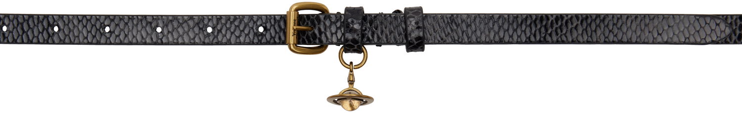 Opasok Vivienne Westwood Mini Alex Charm Belt Čierna | 8201007HW-L007Y-, 0