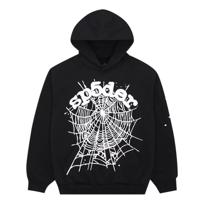 Mikina Sp5der SP5DER OG Web Hoodie Čierna | SP5D0125