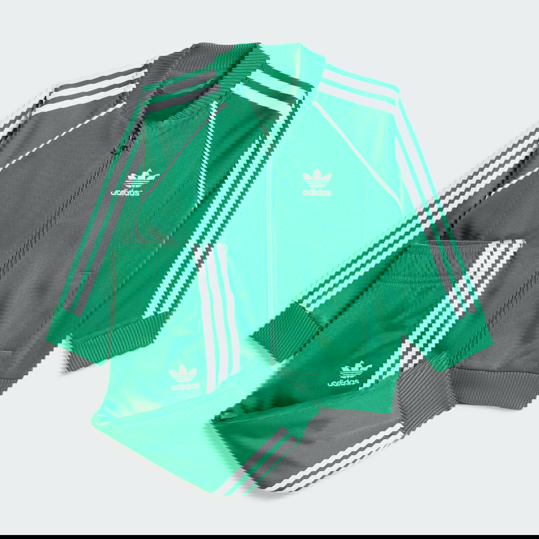 Súprava adidas Performance Adicolor SST Tracksuit Zelené | IX5176, 0