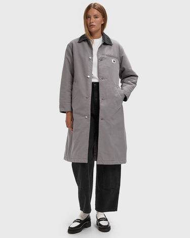 Kabáty Carhartt WIP Webster Long Coat Šedá | I035676-3D3.06, 1