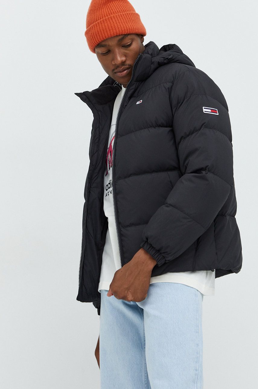 Prešívaná bunda Tommy Hilfiger Puffer Jacket Čierna | DM0DM15447.9BYY, 1