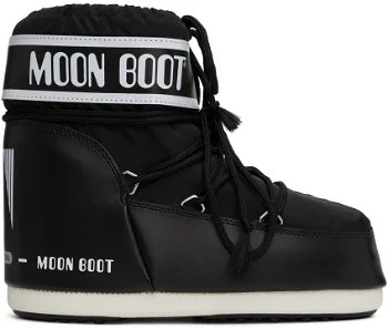 Moon Boot Black Icon Boots 14093400