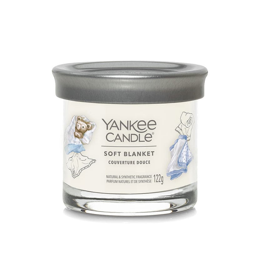 Sviečka Yankee Candle Soft Blanket Signature Tumbler Small Biela | 42908