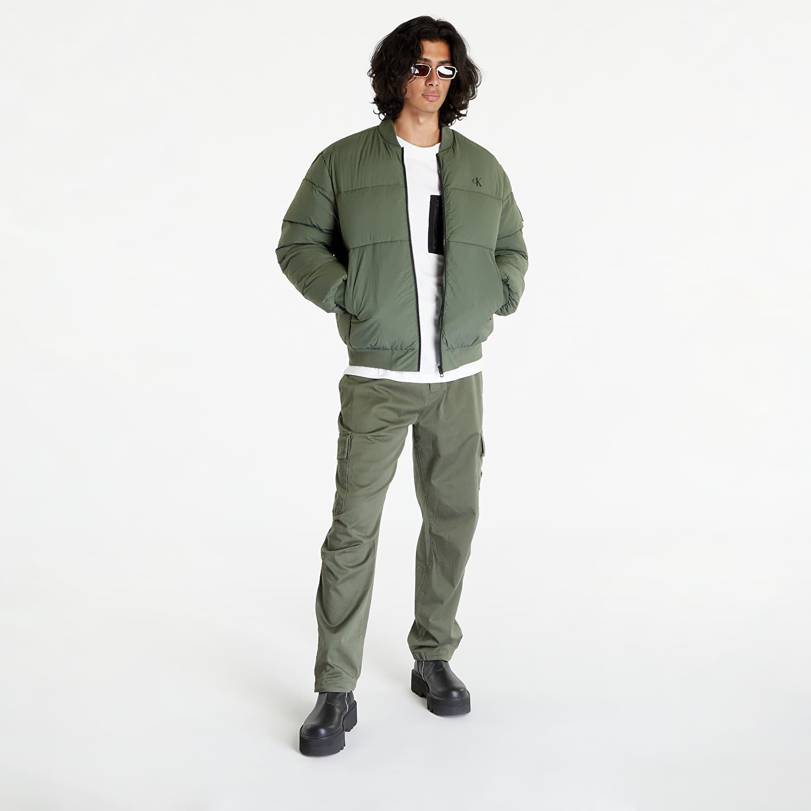 Jeans Commercial Bomber Jacket Green
