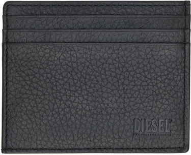 Peňaženka Diesel Diesel Grained Leather Card Holder Čierna | X09018 P0685, 1