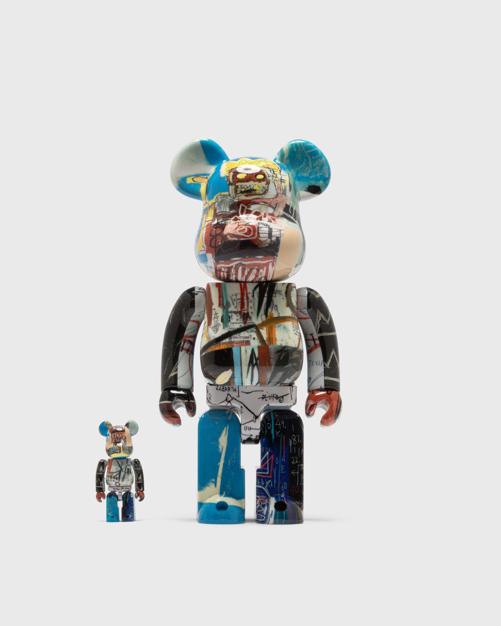 MEDICOM BEARBRICK 100% 400% JEAN-MICHEL BASQUIAT BWWT