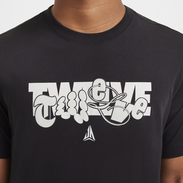 Tričko Nike Ja Basketball T-Shirt Čierna | HF6193-010, 4