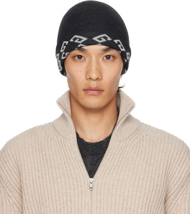 Kulicha Givenchy Givenchy 1972 Monogram Reversible Beanie Čierna | 710003975001-U7930, 0