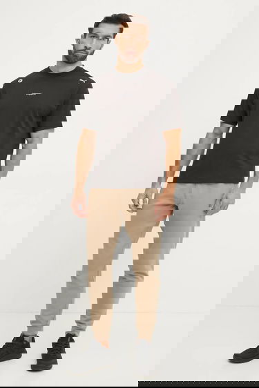 Tričko Coperni Coperni x Puma Cotton Crew Neck T-Shirt Čierna | 628305, 3