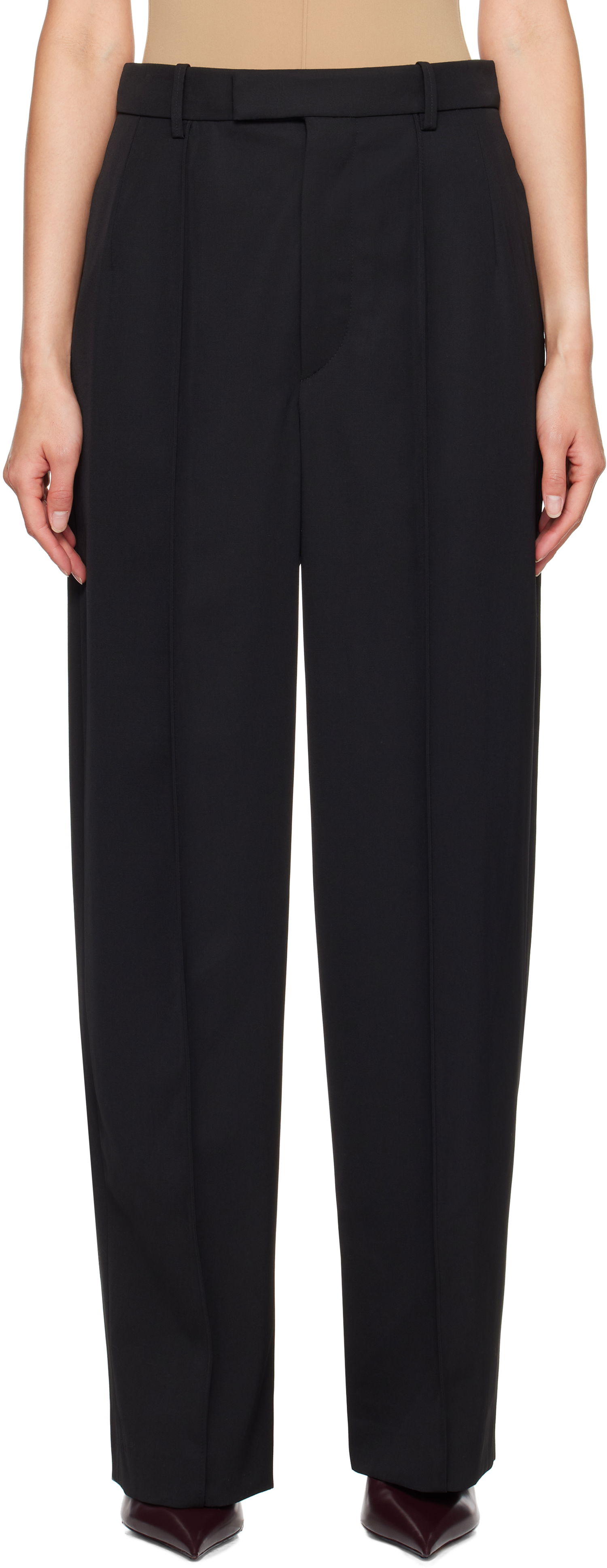 Nohavice WARDROBE.NYC Huntington-Whiteley Edition RHW Trousers Čierna | W2209R18WO, 0