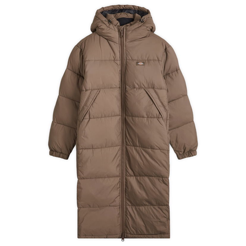 Kabáty Dickies Alatna Long Puffer Coat Hnedá | DK0A4XR9-900