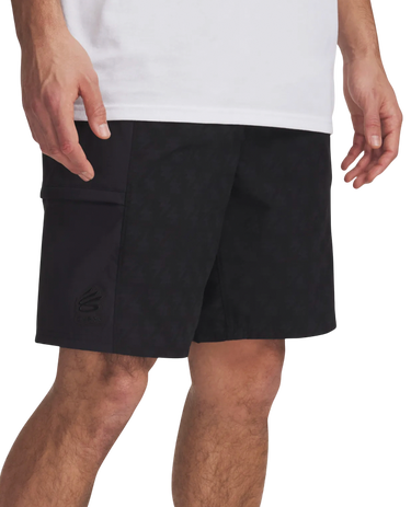 Šortky Under Armour Curry Woven Short Čierna | 1390347-001, 0