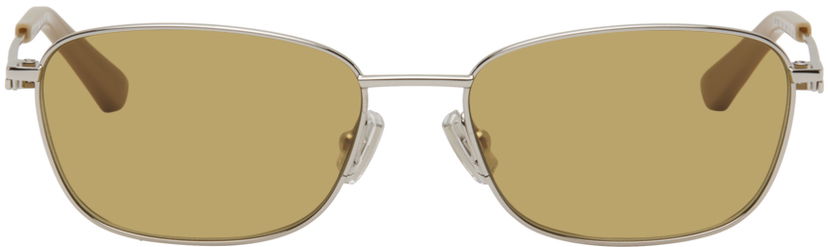 Slnečné okuliare Bottega Veneta Rectangular Sunglasses Šedá | BV1300S-004